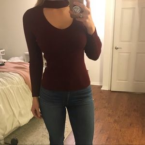 Cranberry Sweater